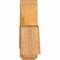 Ekena Millwork Bellingham Rough Sawn Timber Gable Bracket, Western Red Cedar, 60"W x 17"H x 6"D x 6"F, 7/12 Pitch GBW060X17X0606BEL00RWR - alternate 4